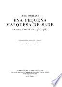 Una pequeña Marquesa de Sade