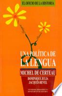 Una politica de la lengua