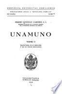 Unamuno: Trayectoria de su ideologíay de su crisis religiosa