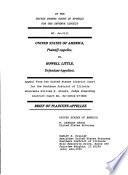 United States of America V. Little