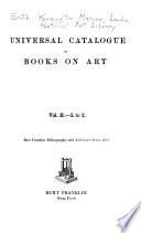 Universal Catalogue of Books on Art: L to Z