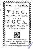 Uso y abuso del vino