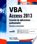 VBA Access 2013