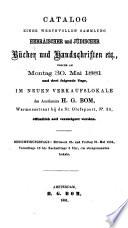 Veilingcatalogus, boeken van Levie Godschalk Wanefried ... [et al.], 30 mei tot 1 juni 1881
