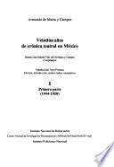 Veintiún años de crónica teatral en México