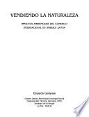Vendiendo la naturaleza