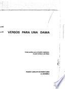 Versos para una dama
