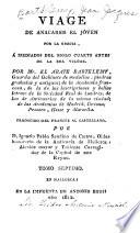 Viage de Anacarsis el joven por la Grecia