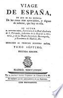 Viage de España, 3a ed., corregida 18 tom