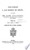 Viage literario á las iglesias de España
