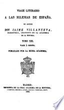 Viage Literario á Las Iglesias de España