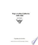 Viaje a la Alta California, 1849-1850