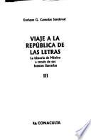 Viaje a la república de las letras