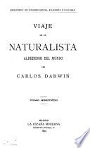 Viaje de un naturalista alrededer del mundo