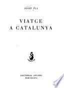 Viatge a Catalunya
