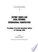 Victims' Rights and Legal Reforms