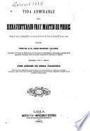 Vida admirable del fray Martin de Porres