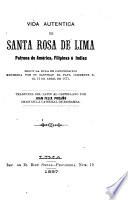 Vida auténtica de Santa Rosa de Lima