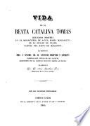 Vida de la beata Catalina Tomás, la publ. J. Barberi