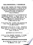 Vida de la V.M. María Dionisia Bernarda Gomez de Sor Clara M.Ponce de Leon fundadoras del convento de capuchinas de Mallorca y de otras religiosas del mismo