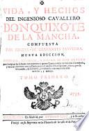 Vida y hechos del ingenioso cavallero don Quixote de la Mancha,1