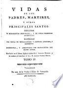 Vidas de los Padres Martires y otros principales santos, 4