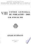 VIII censo general de poblacion, 1960