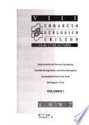 VIII Congreso Geológico Chileno