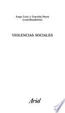 Violencias sociales