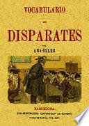 Vocabulario de Disparates