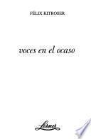 Voces en el ocaso