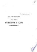 Volgarizzamento della Lettera di Penelope a Ulisse [by I. Pindemonte. With the text].