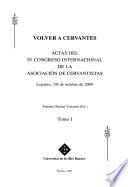 Volver a Cervantes