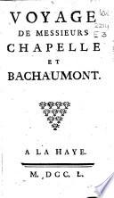 Voyage de messieurs Chapelle et Bachaumont