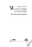 Voz, texto e imagen en interacción