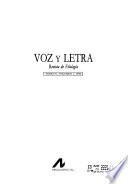 Voz y letra