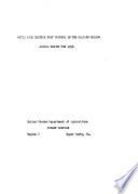 White Pine Blister Rust Control in the Eastern Region, Annual Report