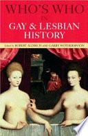 Who's who in Gay and Lesbian History