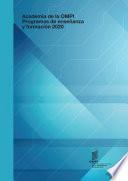 WIPO Academy Education and Training Programs Portfolio - 2020 (Spanish version)