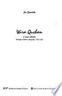 Wira Quchan y sus obras