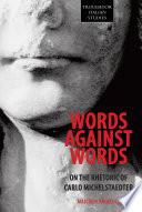 Words Against Words