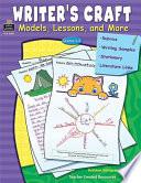 Writer's Craft: Models, Lessons, and More
