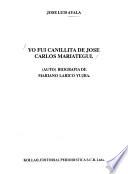 Yo fui canillita de José Carlos Mariategui