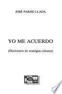 Yo me acuerdo