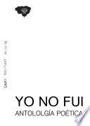 Yo no fui