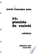 Yo, pianista de varieté