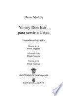 Yo soy Don Juan, para servir a usted