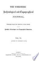 Yorkshire Archaeological and Topographical Journal